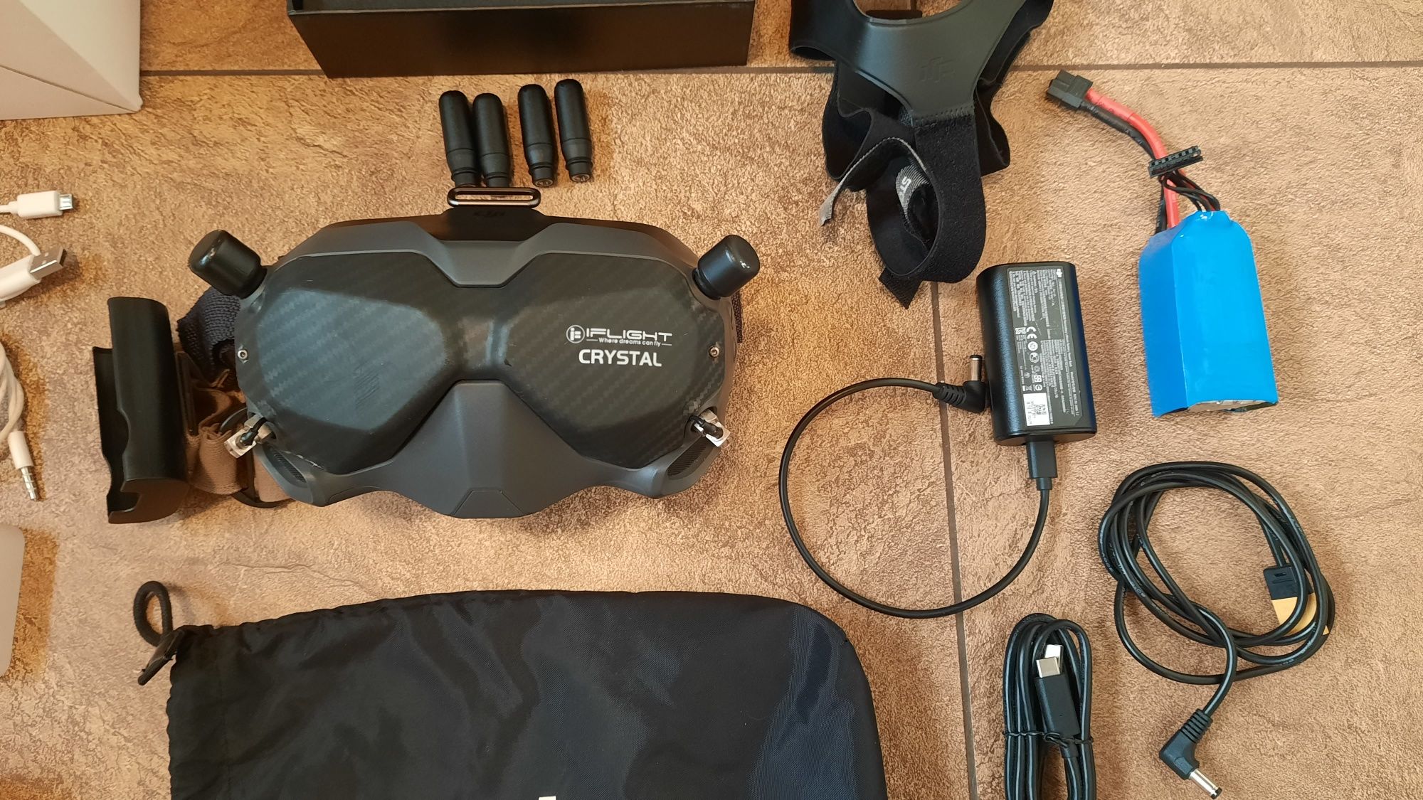 DJI goggles v2 plus dodatki