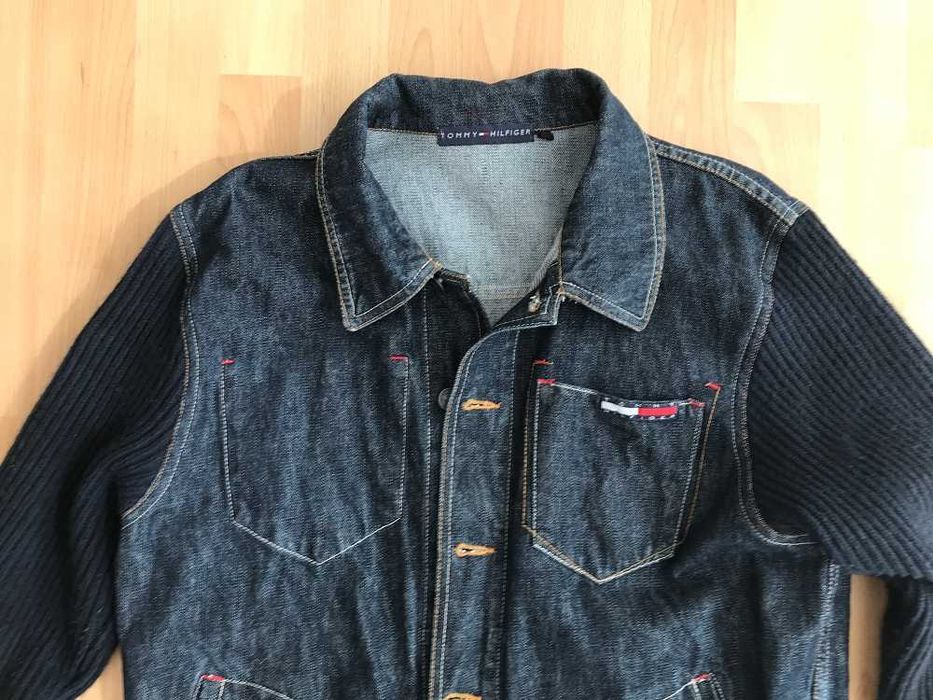 Casaco ganga mangas malha Tommy Hilfiger