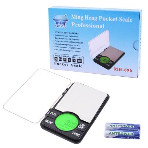 Ваги ювелірні Ming Heng Pocket Scale Professional MH-696 на 600 г, точ