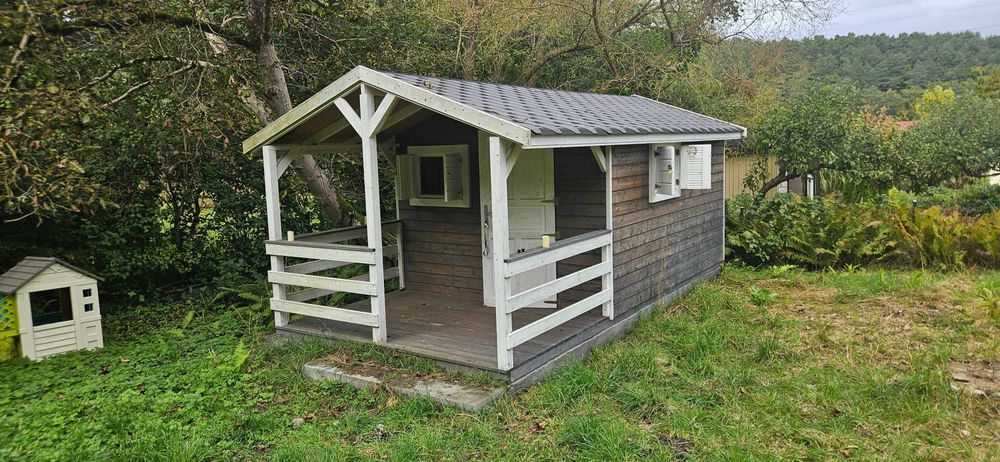 Domek letniskowy z tarasem na ROD Sopot