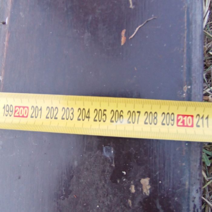 Porta exterior de madeira