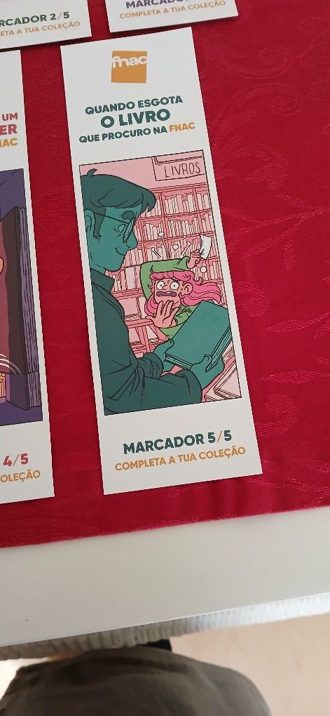 Marcadores de livros, Fnac