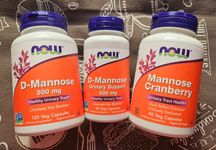 Now Foods D манноза д-маноза та журавлина клюква d mannose cranberry