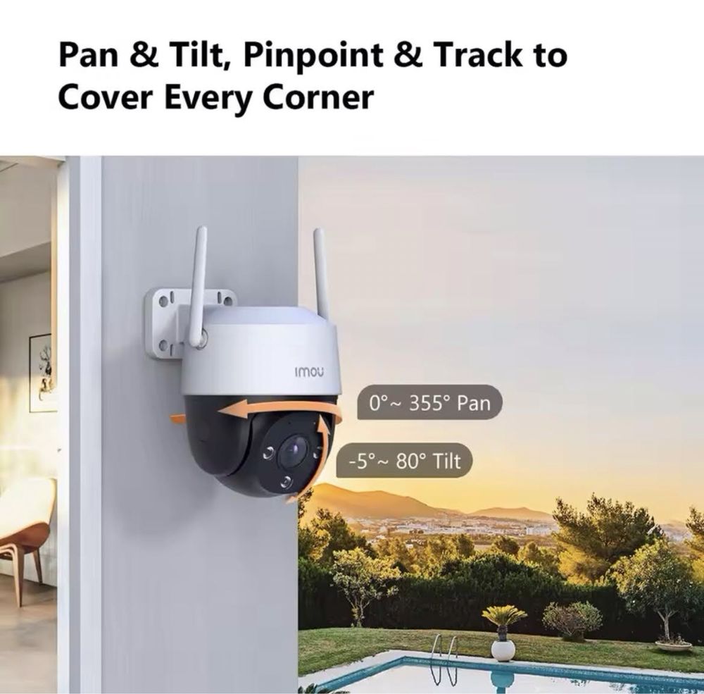 Ip камера Imou Cruiser SE+ Поворотна IPC K7CP 3H1WE