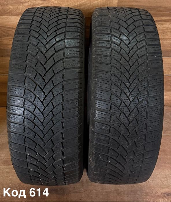Шини зимові Bridgestone R16 215/60 2шт-5мм