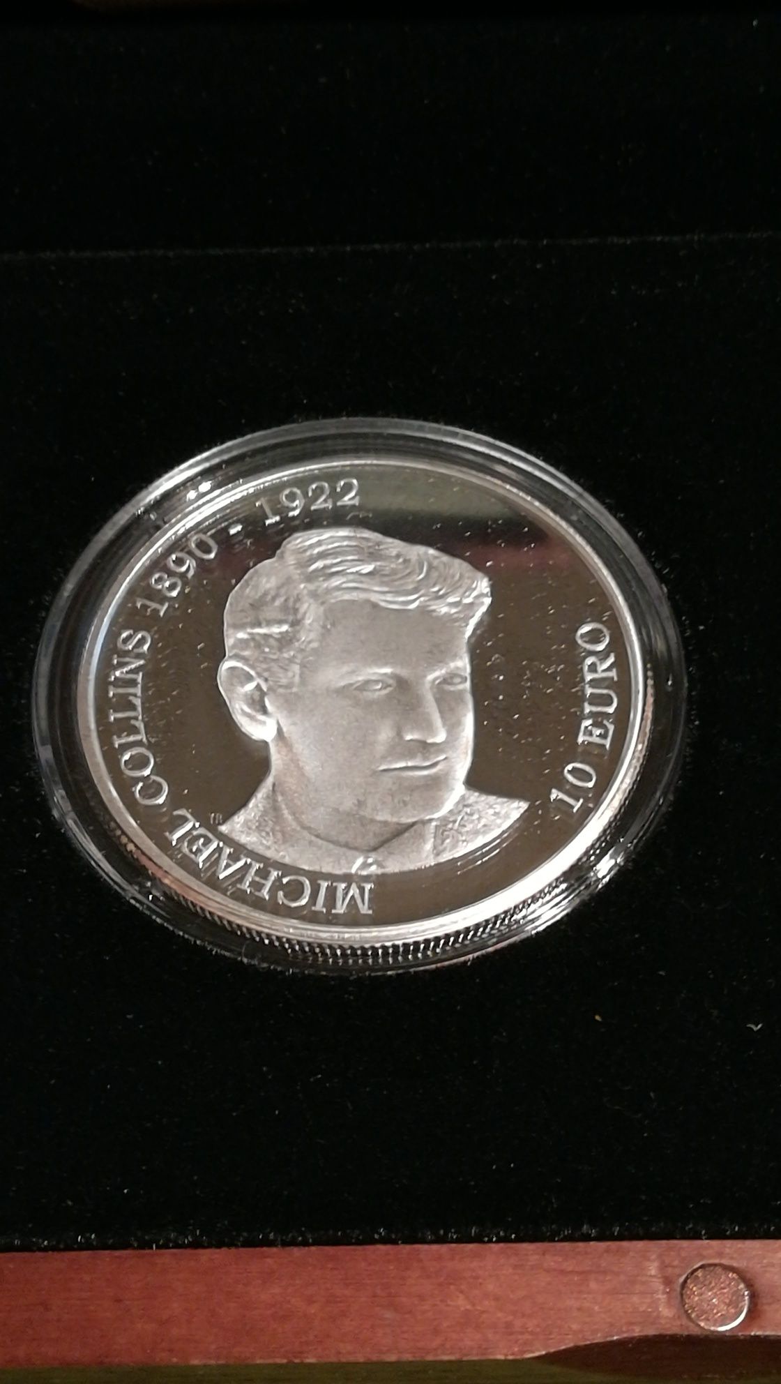 Irlanda 10 + 20 Euro 2012 Michael Collins Moedas Set Ouro+Prata