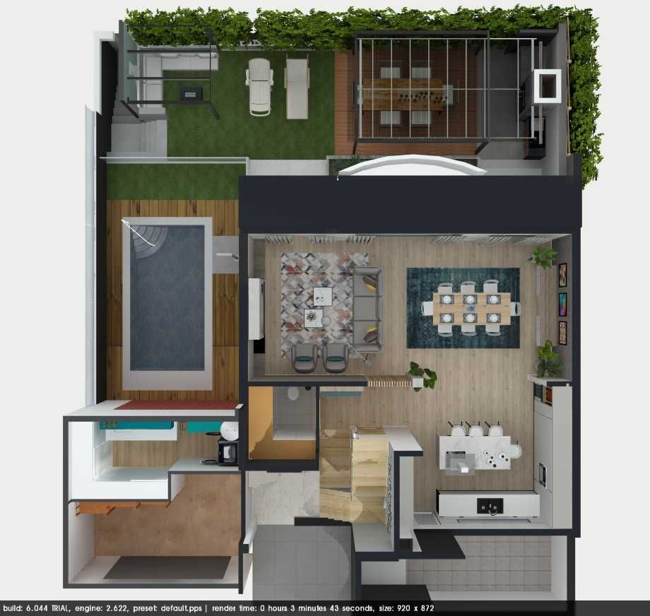 design de interiores projecto 3D