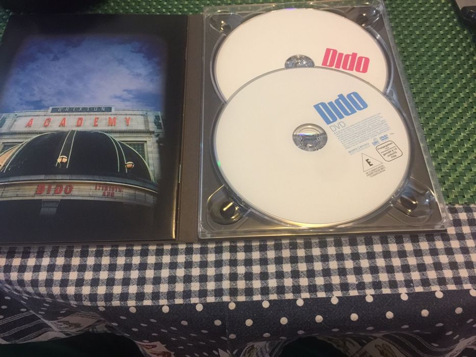 Dvd duplo novo Dido live at bricton academy