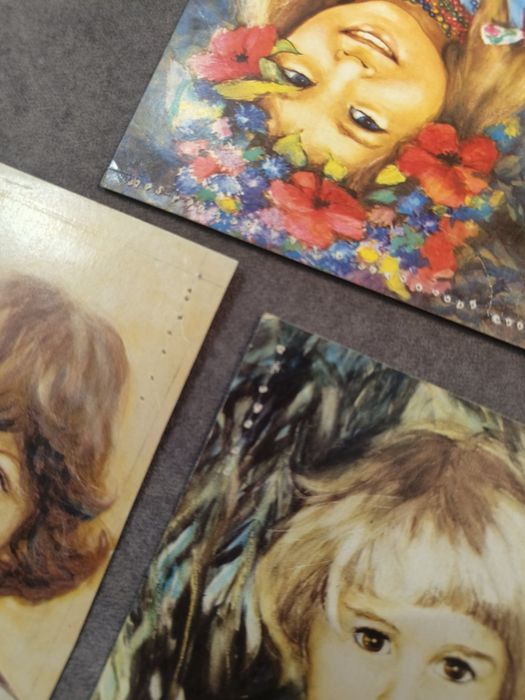 Pocztówki dzieci D. Muszyńska -Zamorska 28szt.