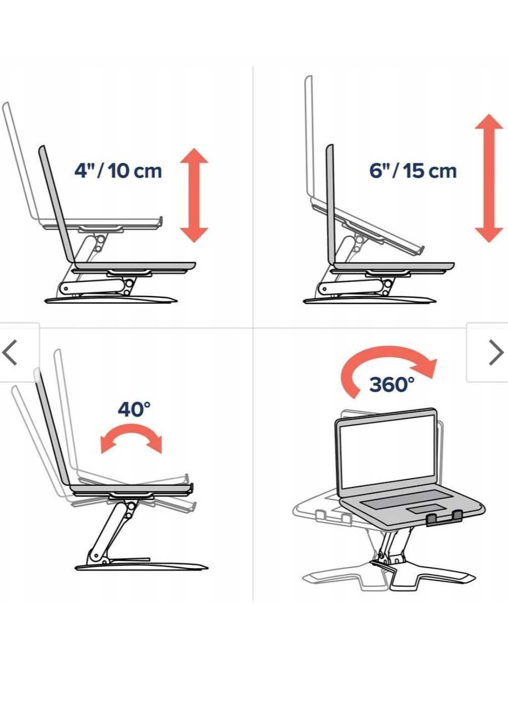 Stolik pod laptopa Ergotron NOWY