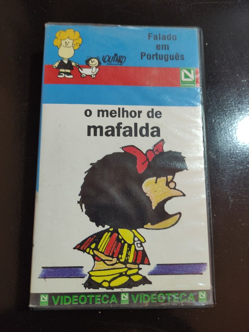 Filme Antigo O Melhor de Mafalda ( VHS )