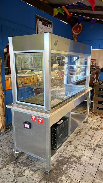 Witryna chłodnicza z wanną chłodniczą Dora Metal DM-94940.05