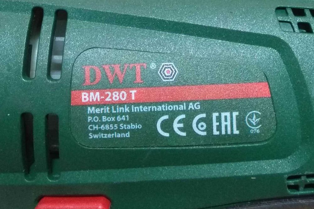 Запчасти шуруповерт сетевой DWT BM-280 T