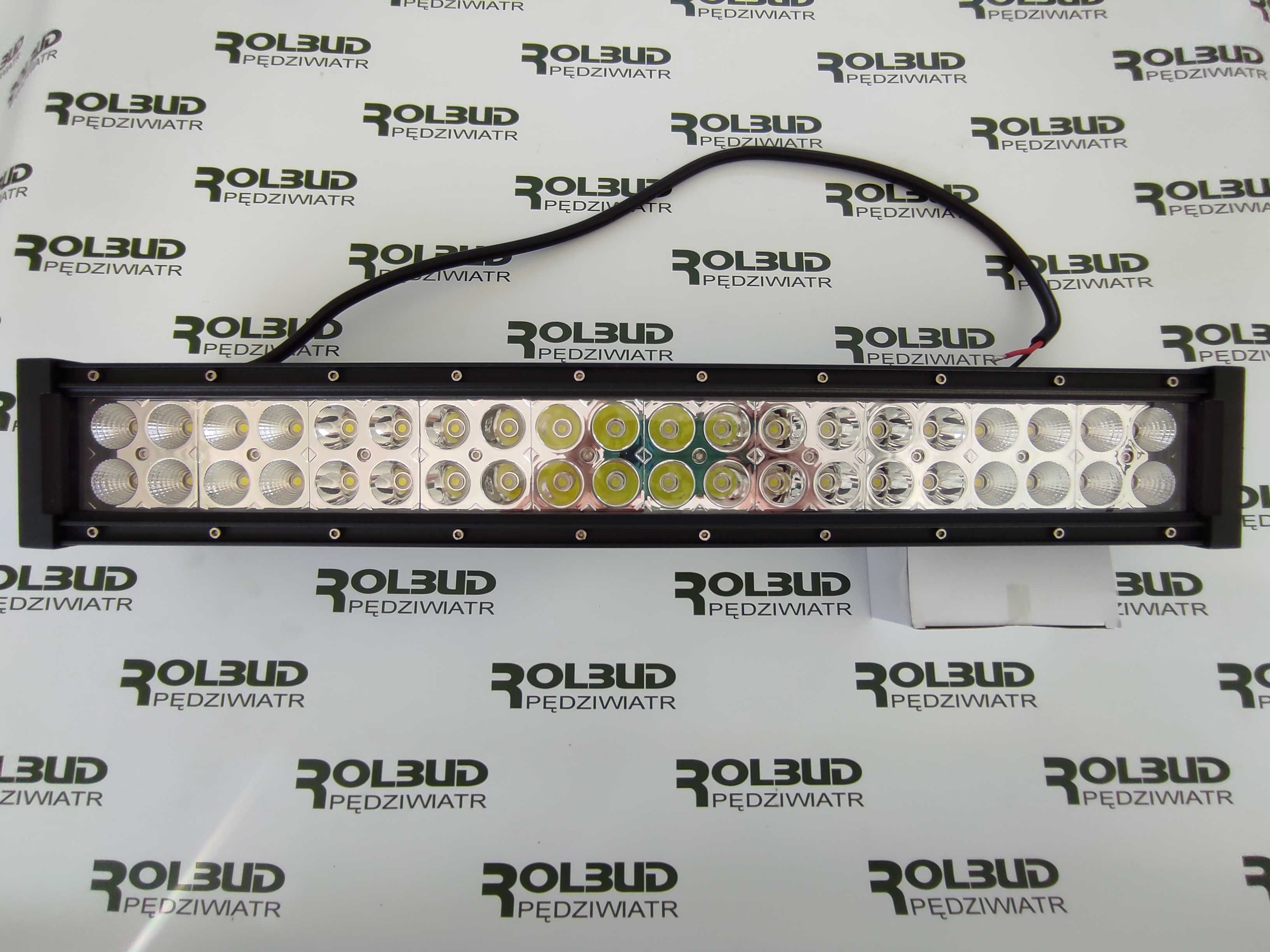 Listwa oświetleniowa LED płaska 610mm, 7200 Lumenów 10-30V