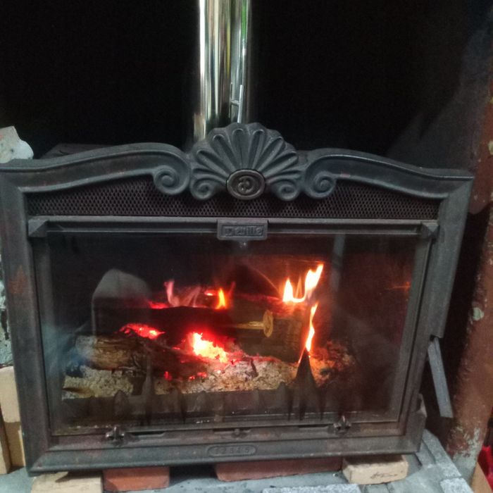 Salamandra/recuperador de calor