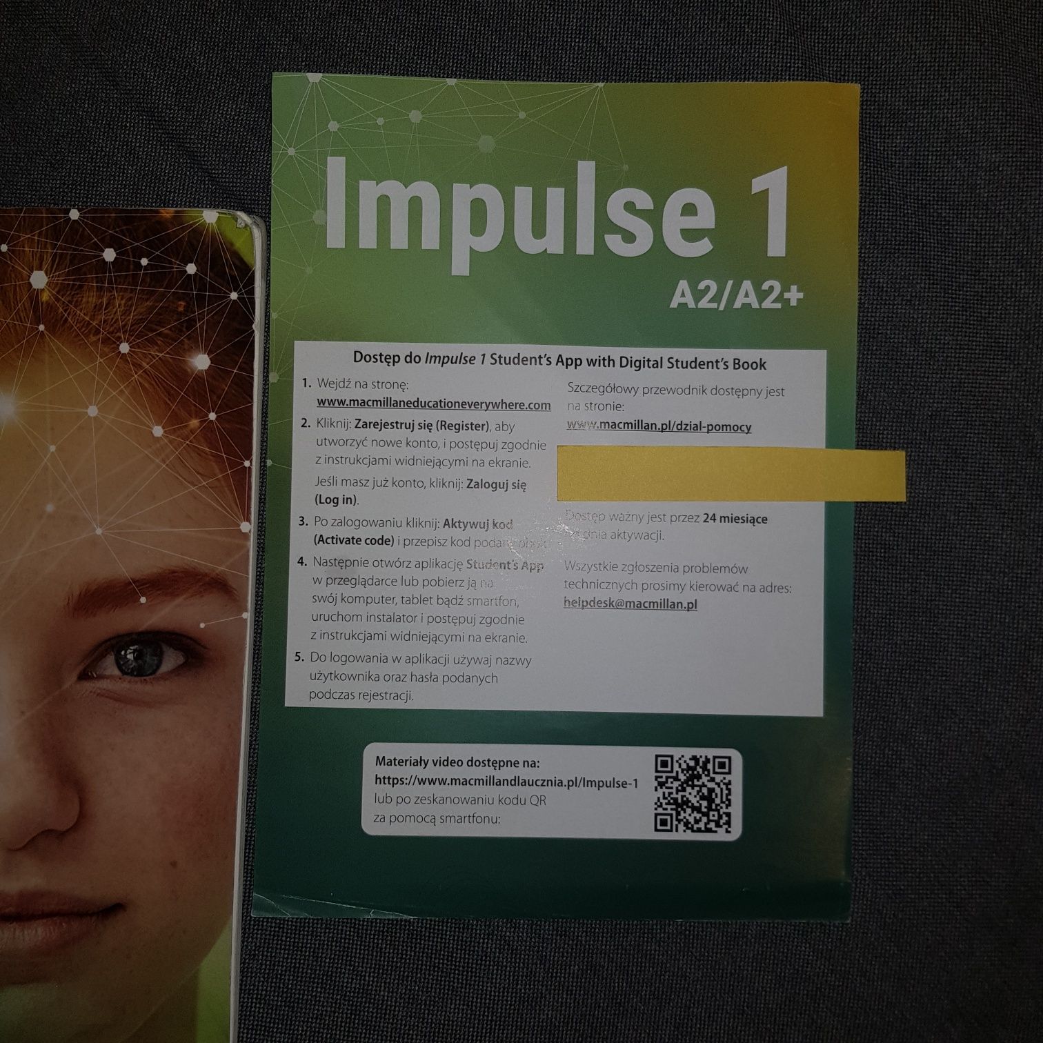 Impulse 1 Student's Book A2/A2+ Podręcznik j.angielski