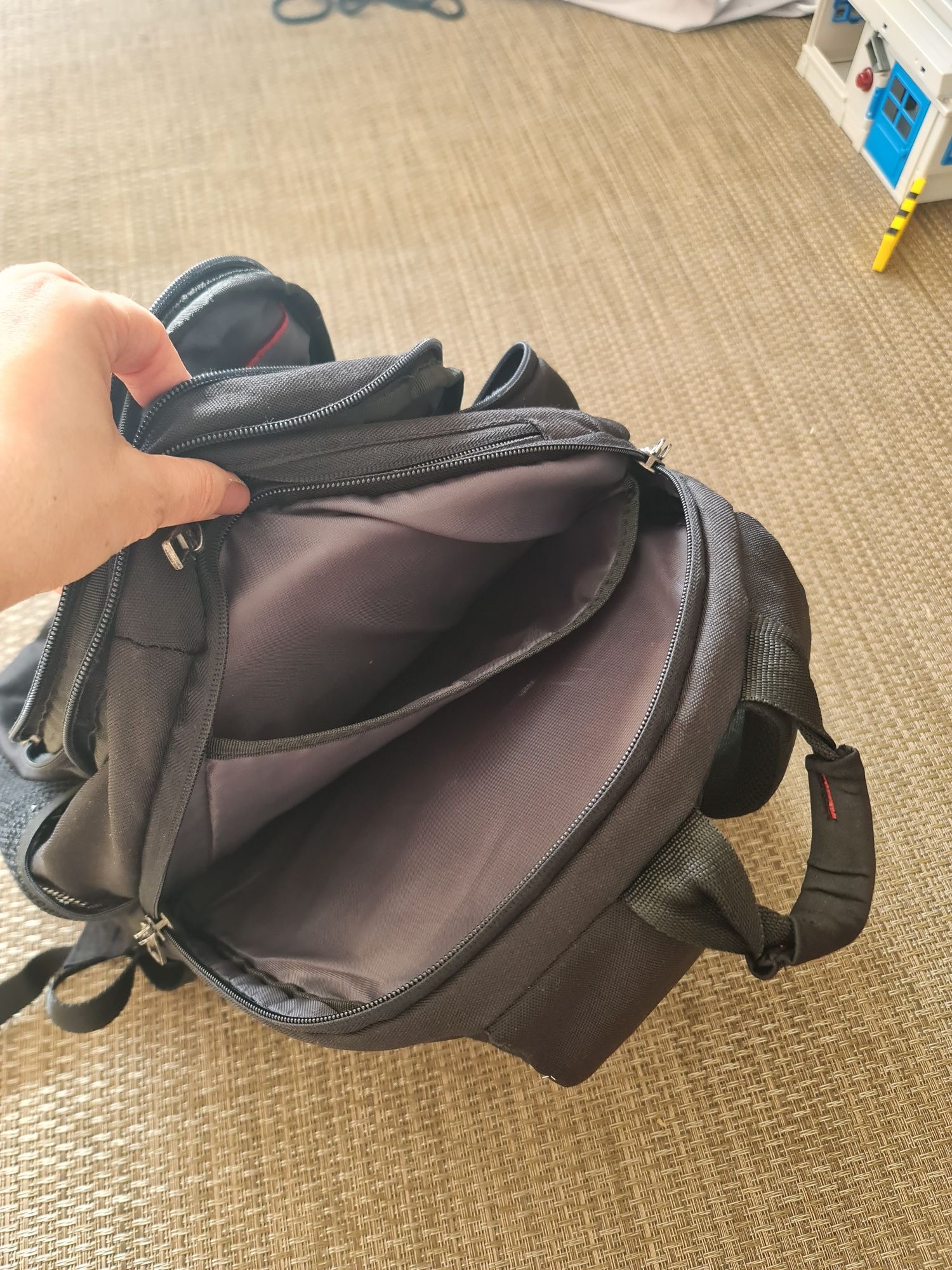 Mochila Samsonite preta