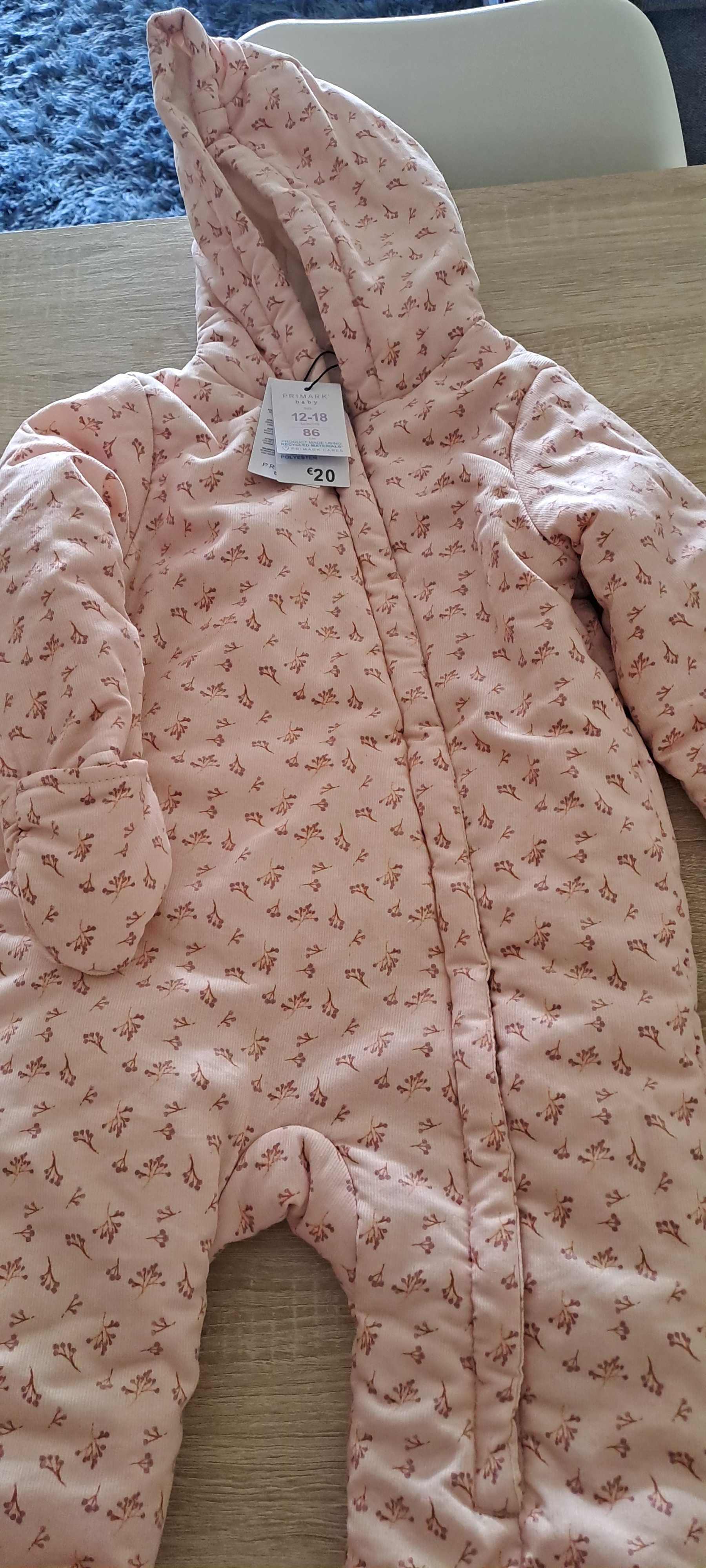 Baby grow de inverno bebé. 12 a 18 meses