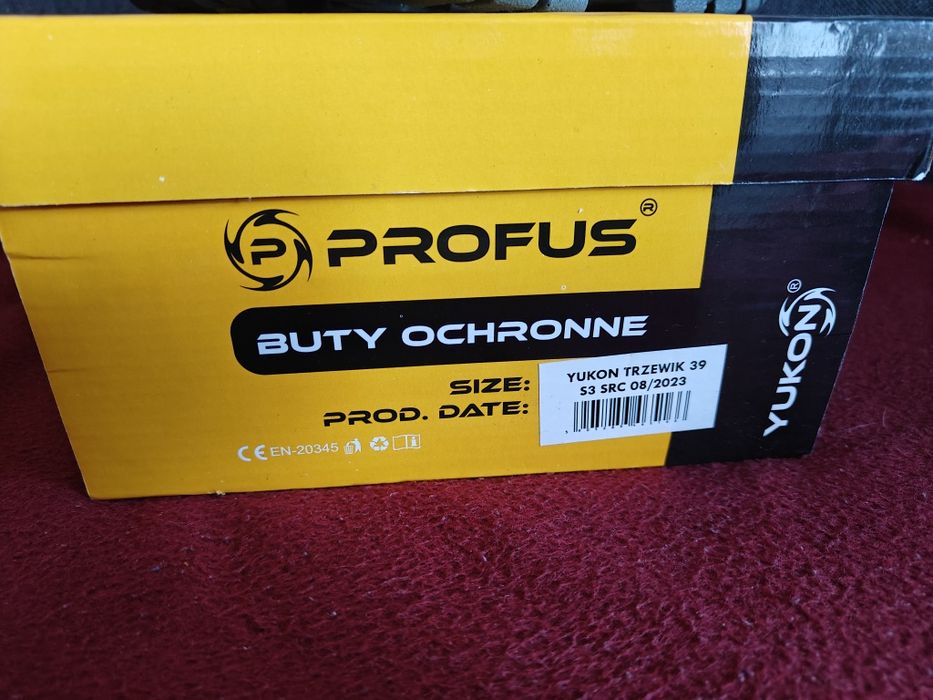 Buty ochronne Profus Yukon r.39