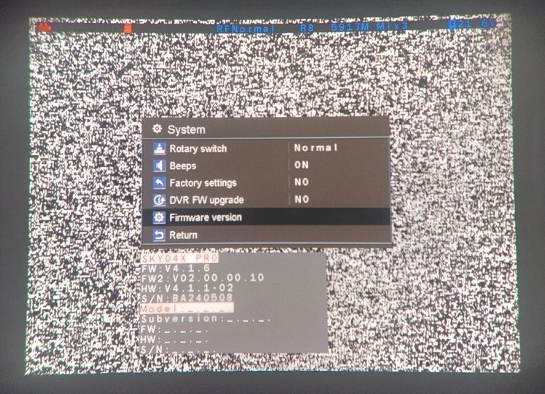 Окуляри FPV Skyzone SKY04X PRO 5.8GHz 48CH L Band