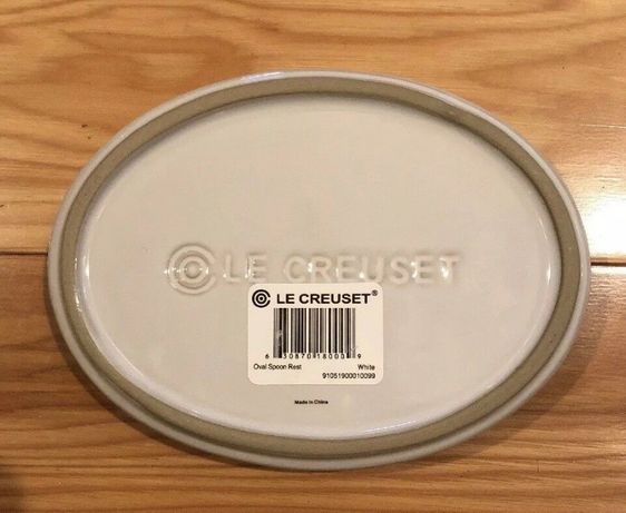 LE CREUSET - Repousa colher (novo, com saco)