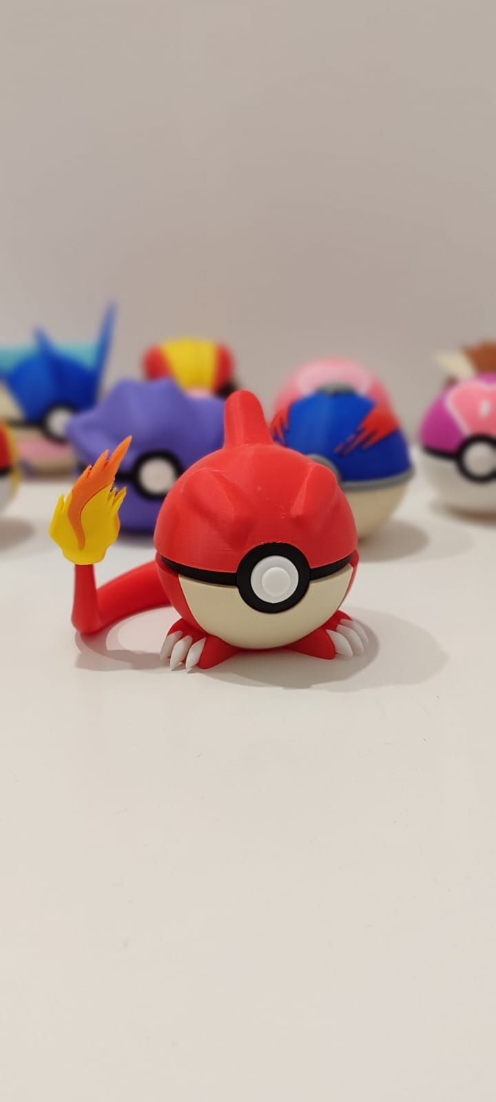 Charmeleon pokeball pokemon 3d