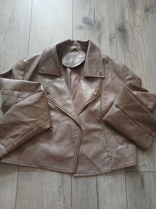 Ramoneska damska beżowa