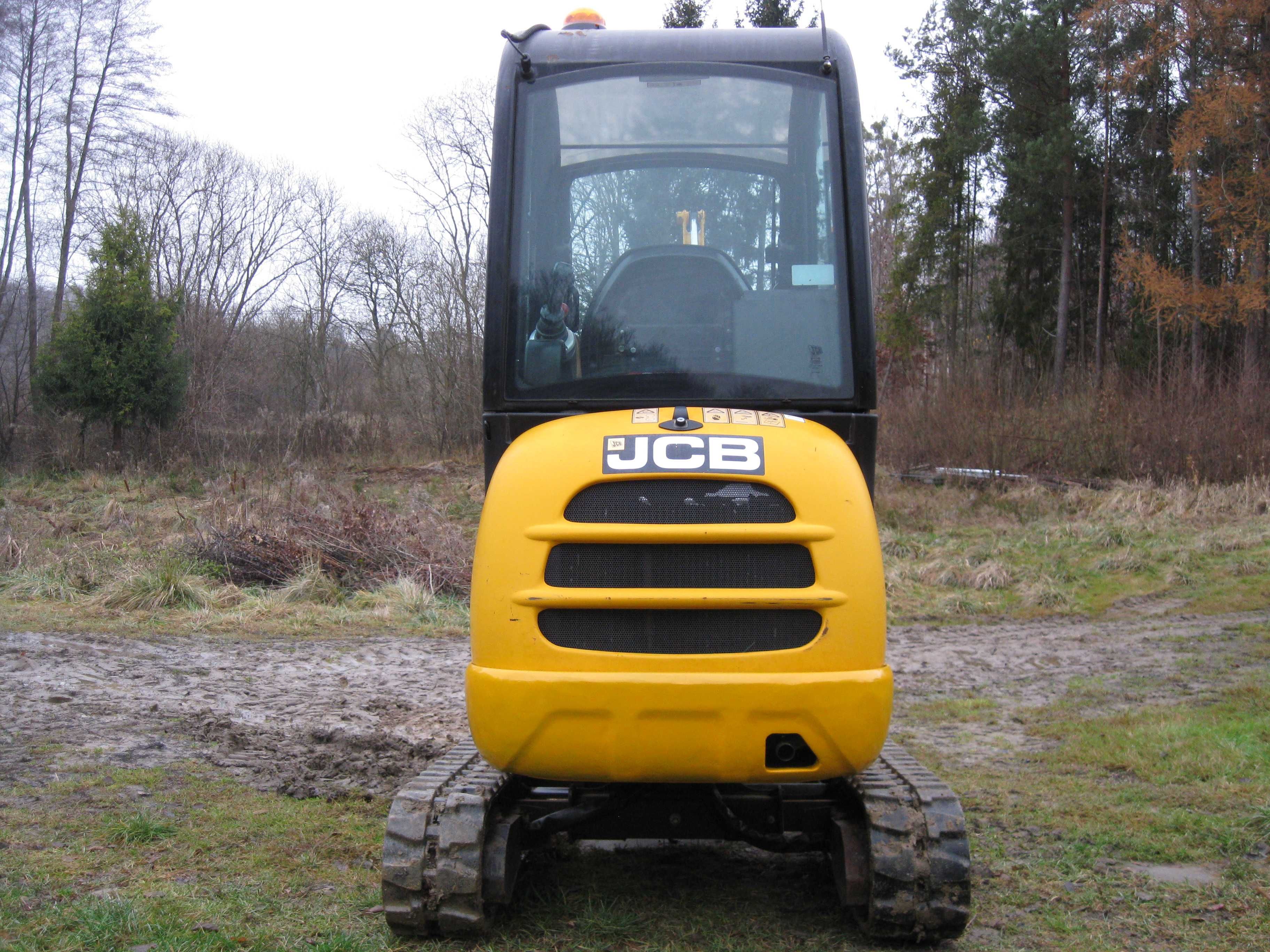Minikoparka JCB 8018 model 2016r., 8014, 8016, Kubota Yanmar POLECAM