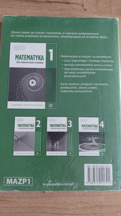Matematyka 1 zbiór zadań do liceów i techników