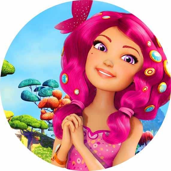 opłatek na tort Mia i ja 20cm