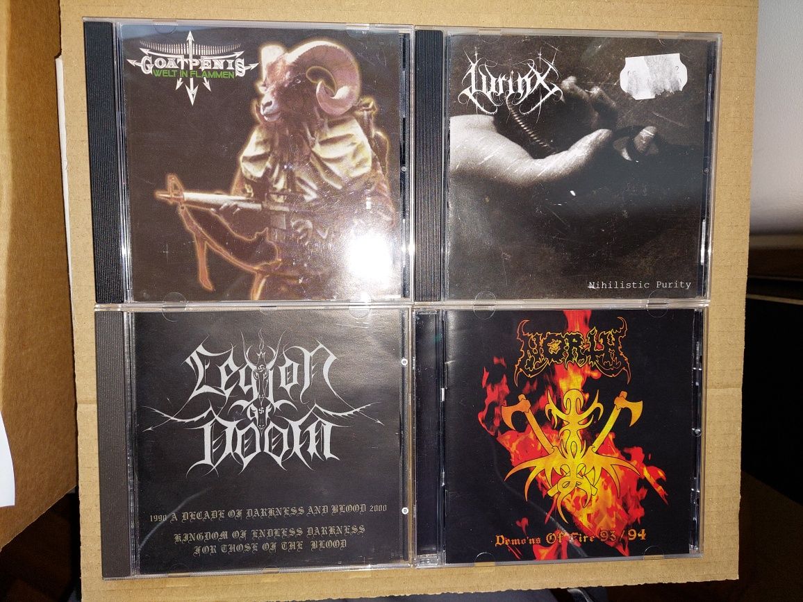 Cds black metal raros