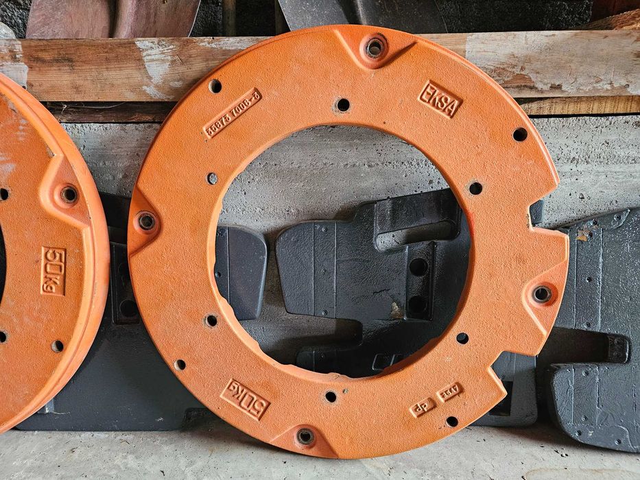 Pesos rodas trás Kubota