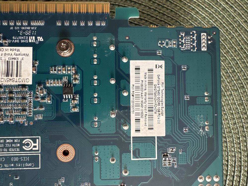 Karta graficzna 1 GB PNY GDDR5 GTS450 PCIe 2.0 GeForce