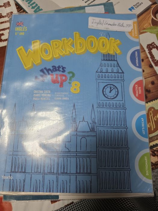 Vendo livros de fichas 8 ano