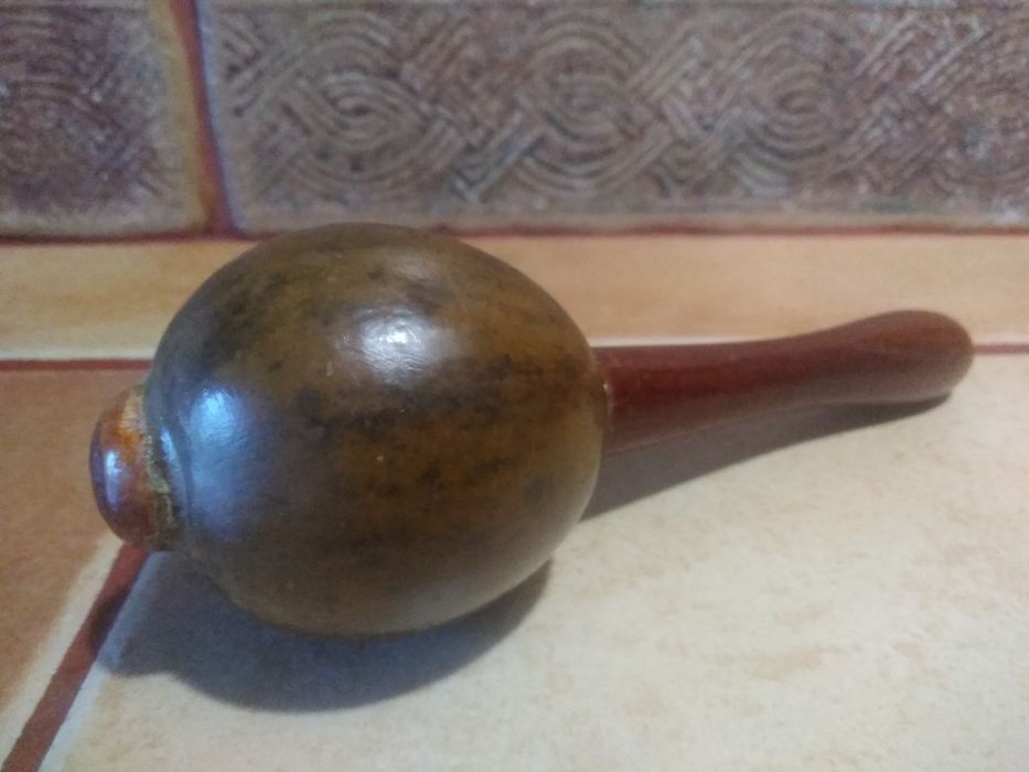 Ethno Maracas instrument drewniany afrykański
