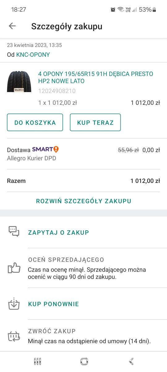Opony letnie debica presto hp 2 z alufelgami