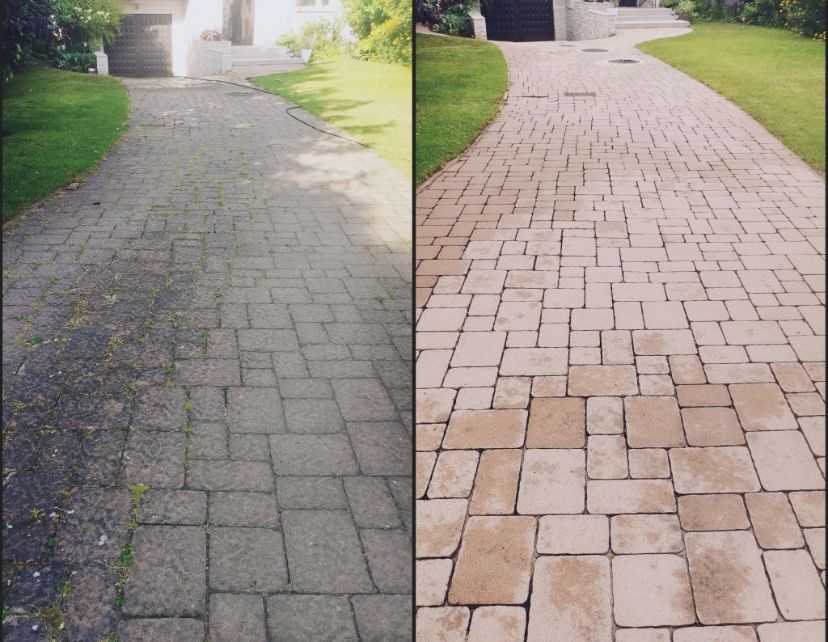 Mycie,czyszczenie kostki,elewacji,dachów,ogrodzeń