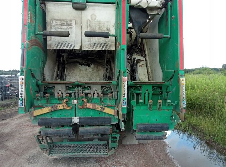Zabudowa Śmieciarka Faun Mercedes Econic