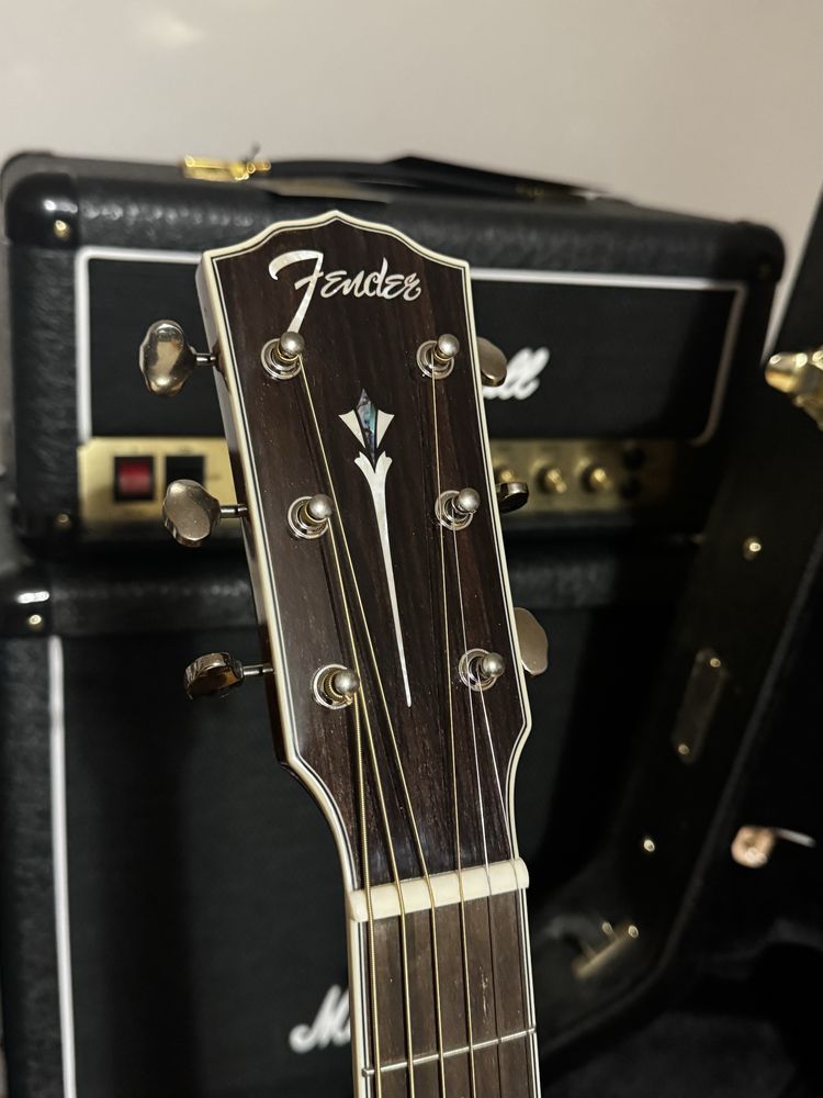 Fender paramount pm-2e pm2e gitara elektroakustyczna parlor