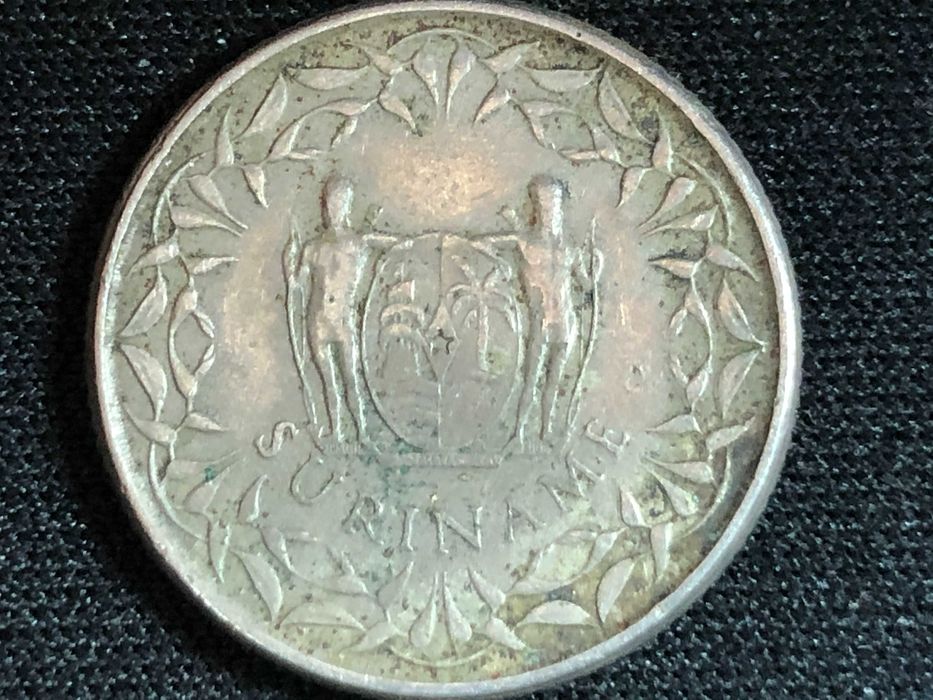 Suriname 1976 - 25 Cents Cuproniquel
