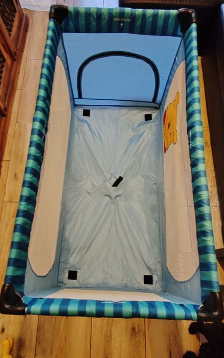 Cama Viagem Hauck Disney 125x85 - Como Nova - Super Prática