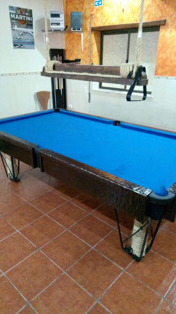 Bilhar snooker rustico