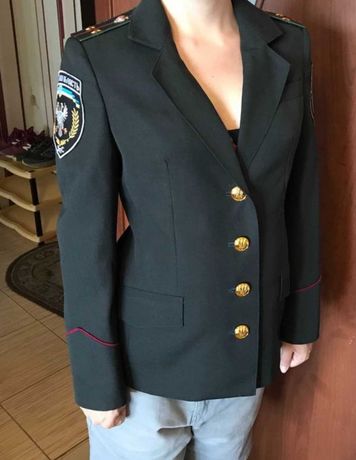 Китель женский ДПтС, р S пиджак форменный офицерский ДПС ДКВС