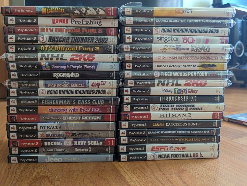 Ліцензійні диски ігри на Playstation 2 PS2