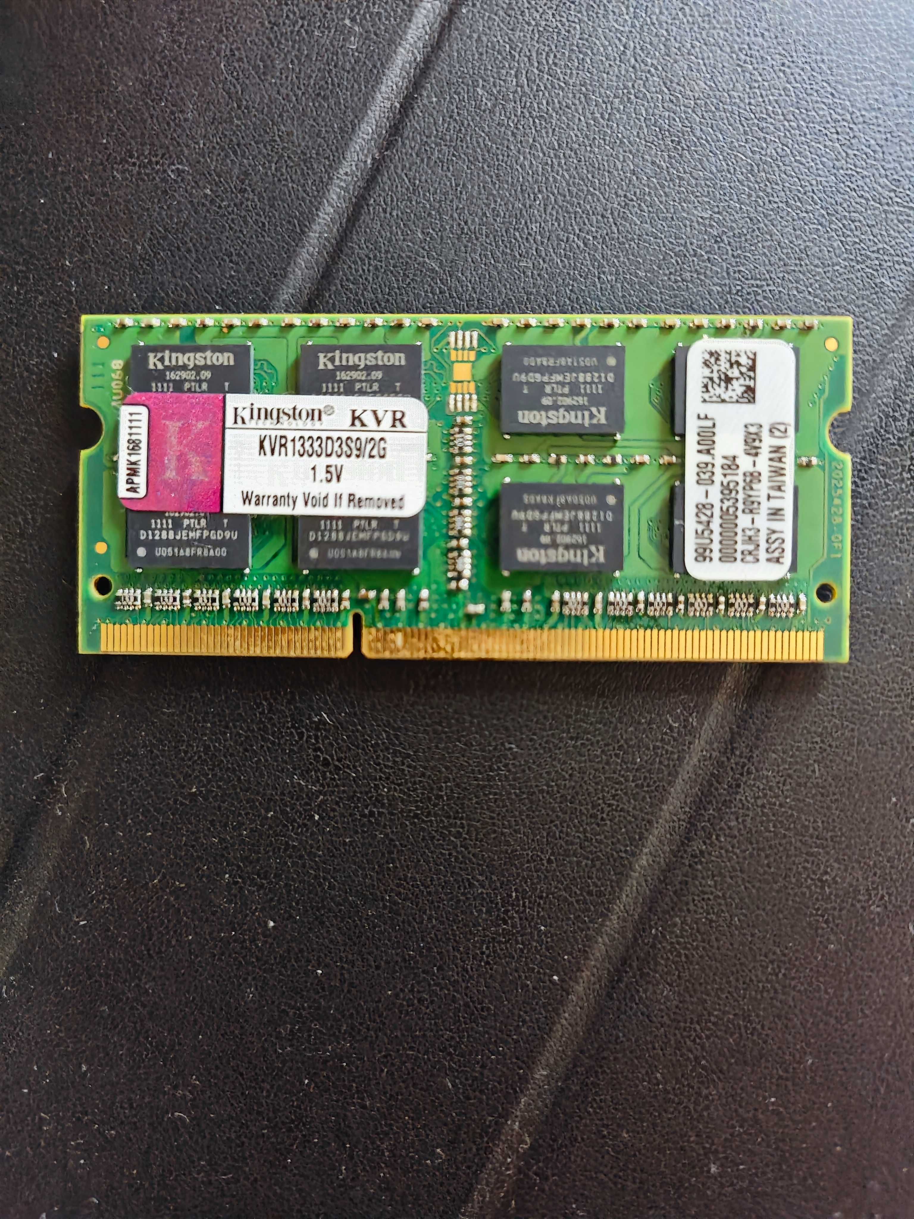 Memoria Ram SODimm DDR3 2gb