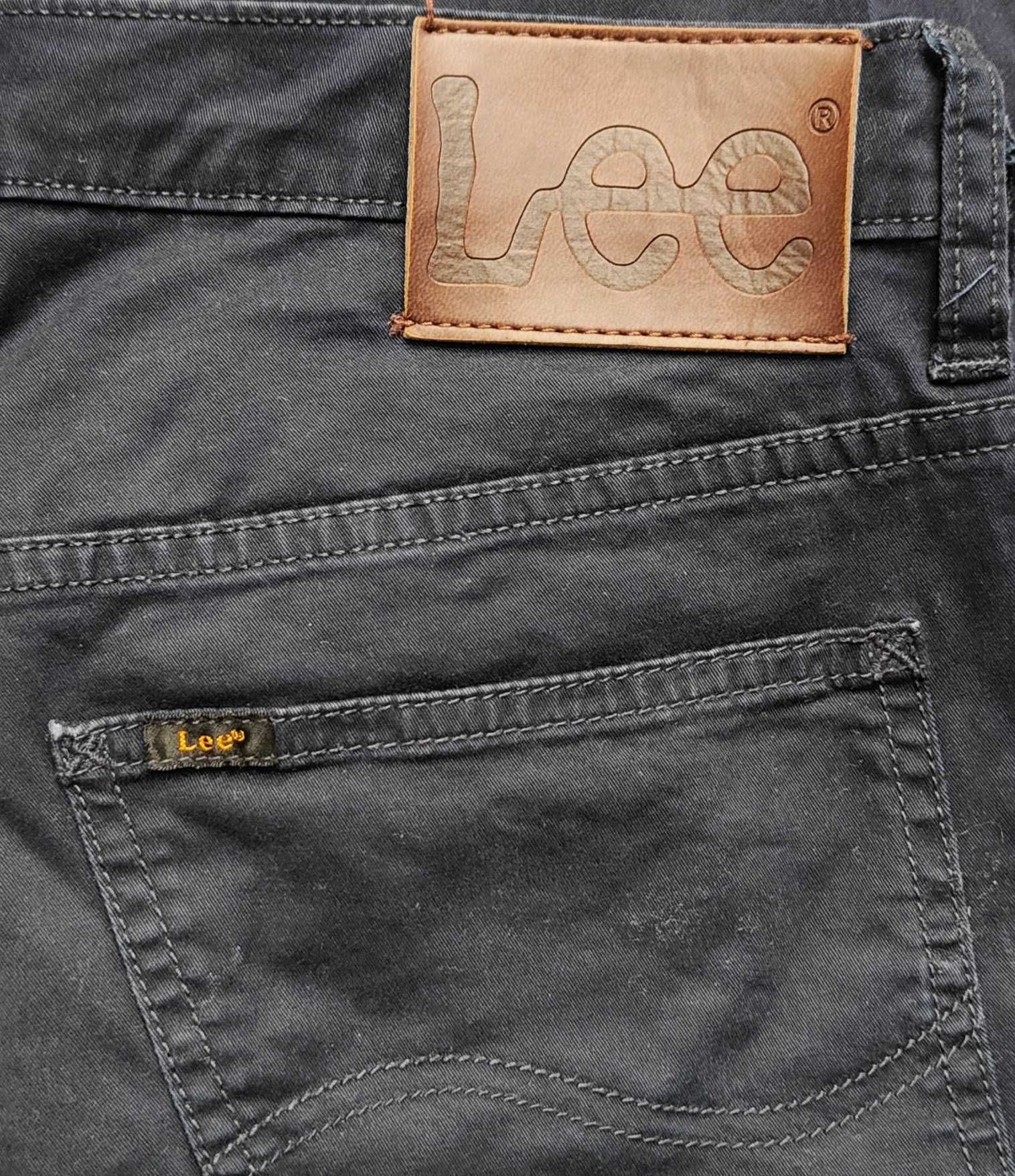 Wr) LEE Daren ZIP FLY  spodnie materiałowe Roz.29/32