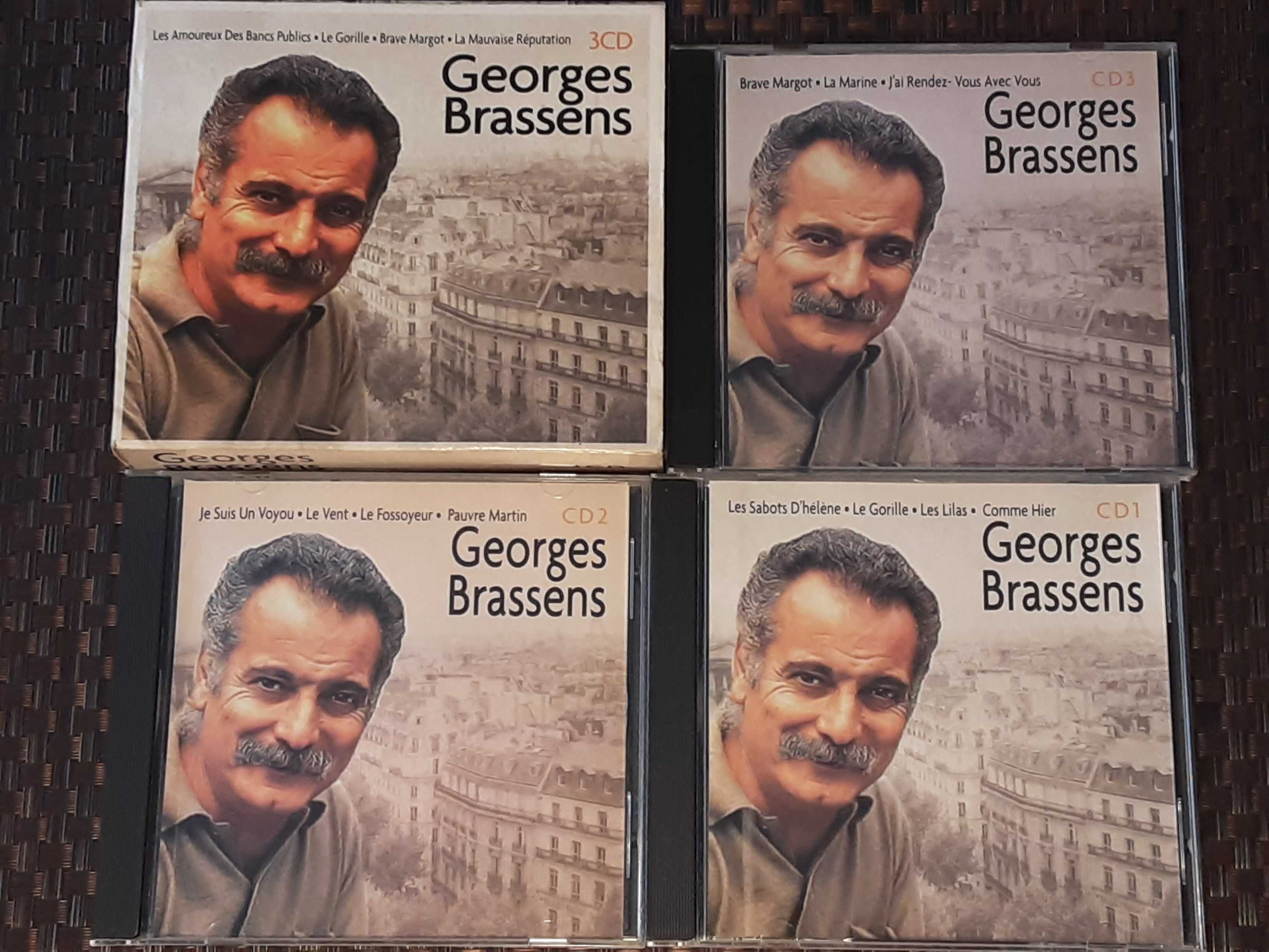 3 CD Georges Brassens