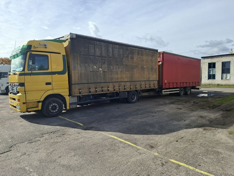 Mersedes Actros 1835 комплект 120кубів