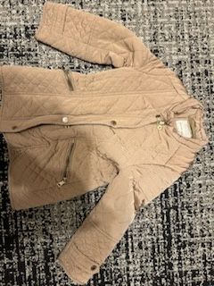 Zara girls 116cm pikowana wiosenna kurtka