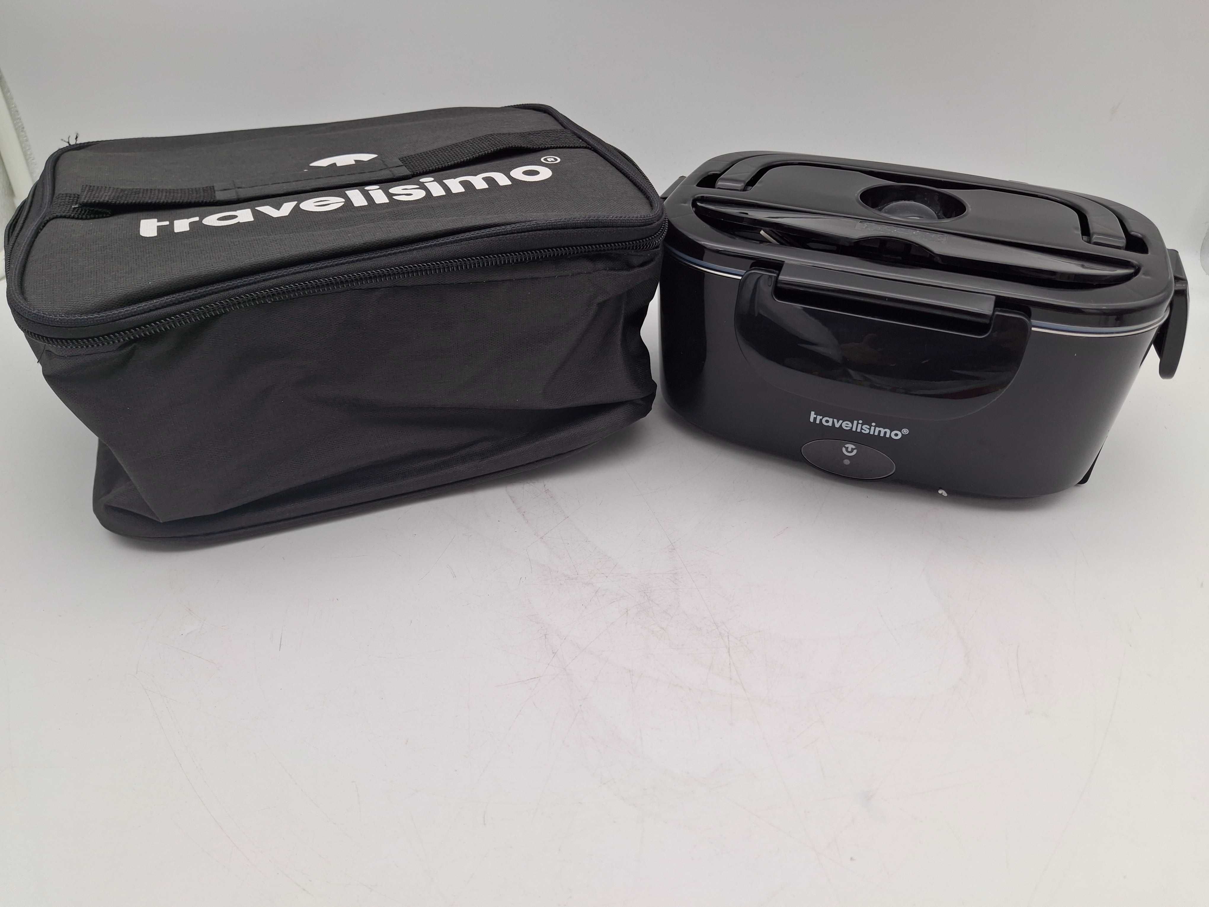 TRAVELISIMO Lunch Box elektryczny 80 W 1,5L JAK NOWY!